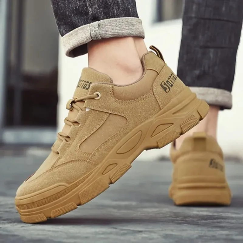 2026 Men's Works Casual Shoes Autumn Winter Breathable Anti-slip Wear Resistant Sneakers Outdoor Men Hiking Sports Shoes Zapatos — image 4