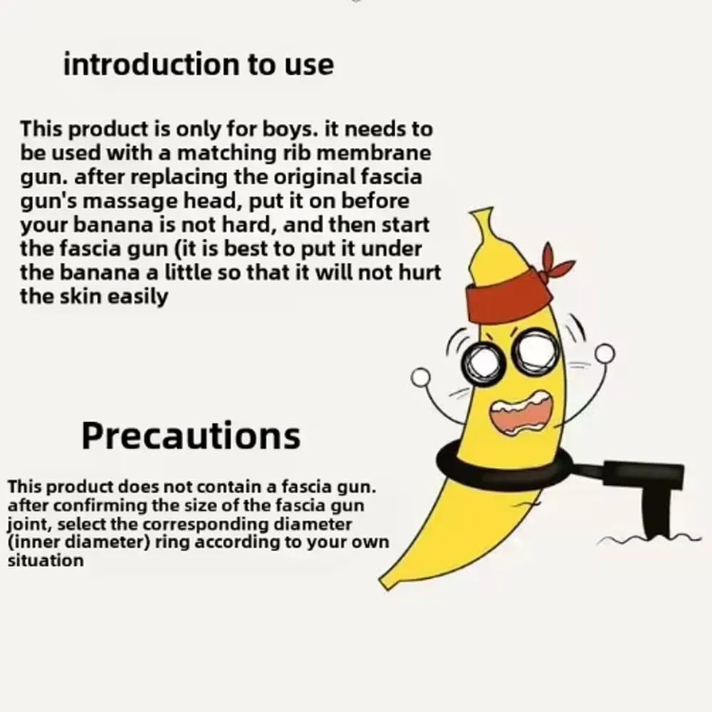 Panglalaking vibrating masturbator electric masturbation ring pagsasanay at relaxation device fascia gun adult head sex toy