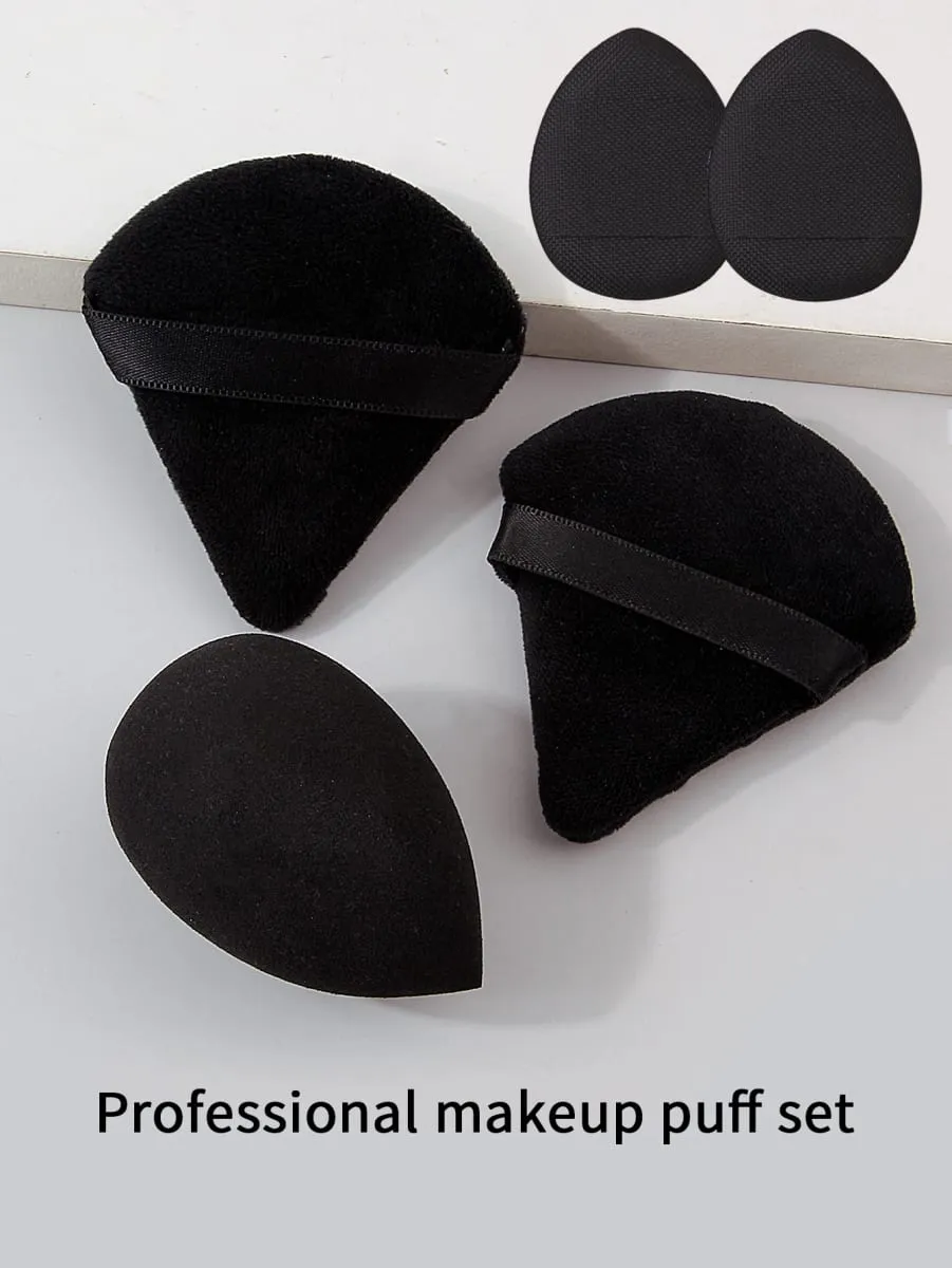27/14/9/1PCS Professional Makeup Brush Set 14 Brushes Makeup Sponge Powder Puff Makeup Bag Eyebrow Razor Cleaning Tools — image 4