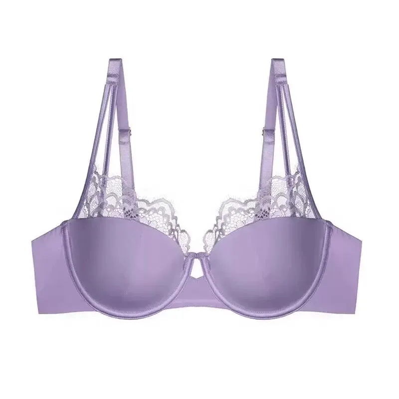 Ladies Leopard Print Thin Cup Push Up Bra Set Anti Sagging Soft Underwire Side Fat Control New Arrival Delicate Underwear