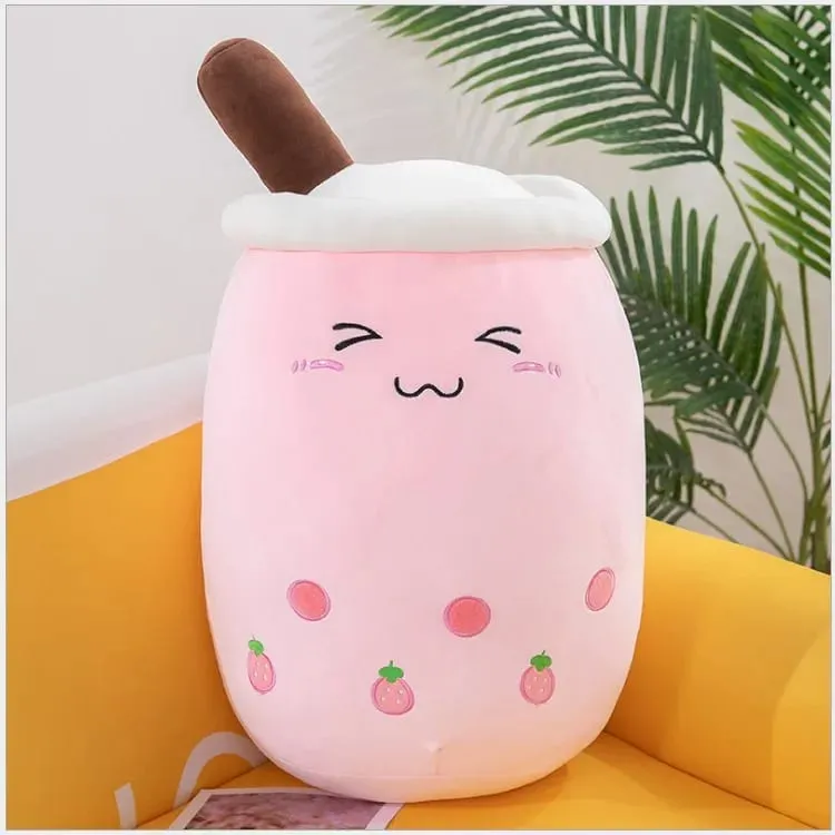 24CM Soft Boba Americano Coffee Milk Tea Doll Real-life Bubble Tea Toy Stuffed Hug Pillow Balls Bubo Tea Cup Cushion For Kids — image 22
