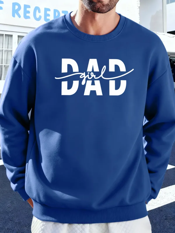 Pai menina carta criatividade impressão pulôver masculino outono quente sweatshirts oversized velo hoodies macio casual streetwear masculino — image 8