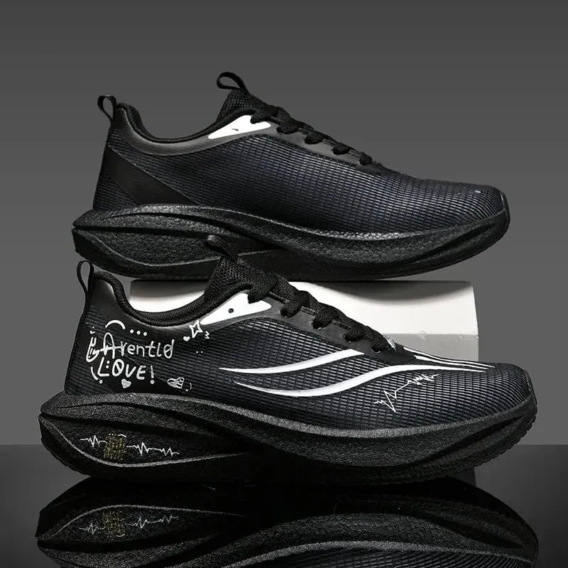 Unisex Marathon Running Shoes Carbon Plate Lightweight Sports Sneakers Athletic Walking Training Shoes Basketball Shoes — image 8