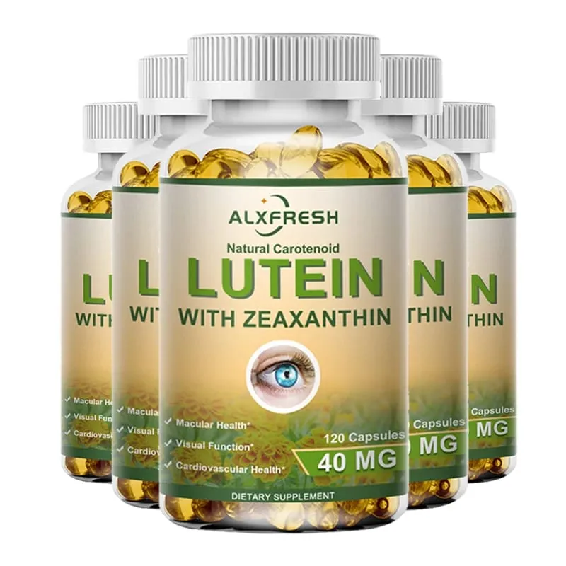 Alxfresh Lutein 40 mg With Zeaxanthin Health Supplements and Eyes Vitamins Supports Eye Strain Dry Eyes and Vision Health — image 7