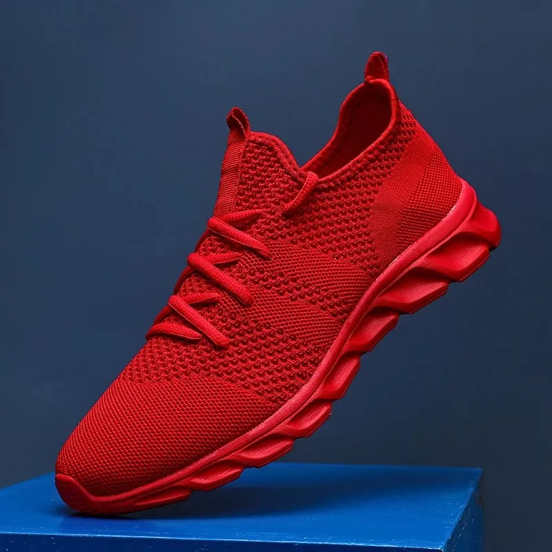 Men's Casual Sneakers Breathable Summer Running Shoes Lightweight Soft Sport Shoe Outdoor Fashion Tennis Shoes for Men Women — image 11
