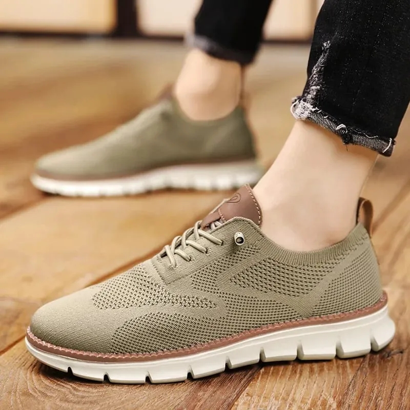 Stylish Oxfords Fashion Formal Business Urban Breathable Shoes for Male Non Slip Dress Sneakers for Man Men Casual Shoes Breeze — image 6