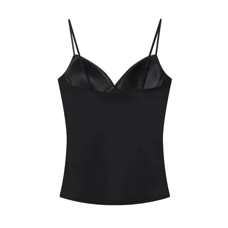 Sexy Corset Top Women Backless Bra Crop Top Woman Tanks & Camis Slip Tops for Women Sleeveless Bustier Tops Women Camisole — image 8