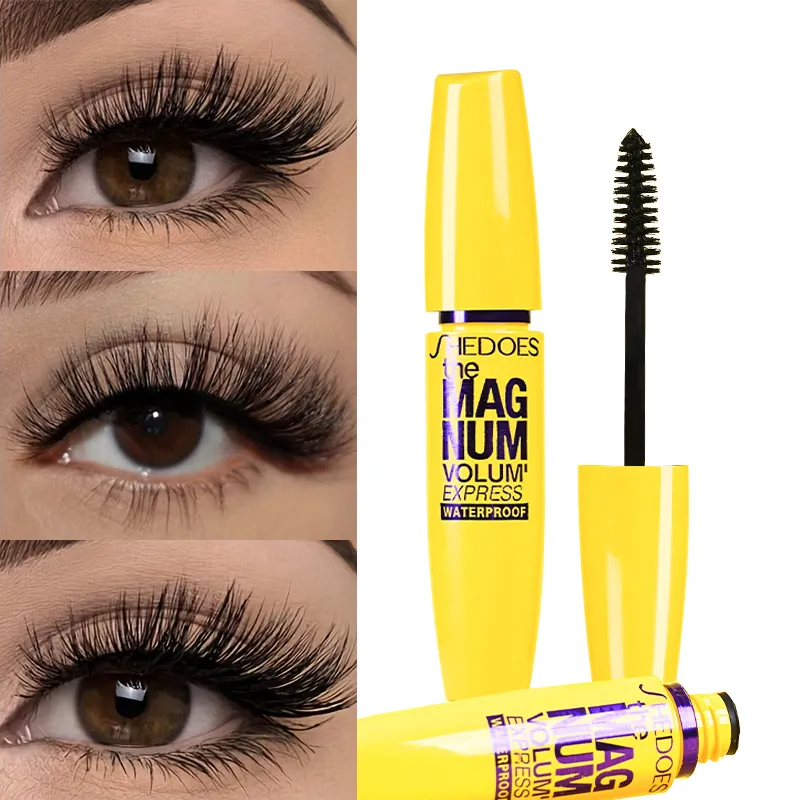Curly Waterproof Mascara Durable Anti Smudge Natural Eye Makeup