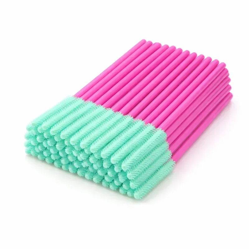Silicone Eyelash Brush Mascara Wands Applicator Eyebrow Comb Rod Spoolies Eyelashes Brushes Lash Extension Supplies Makeup Tools — image 9