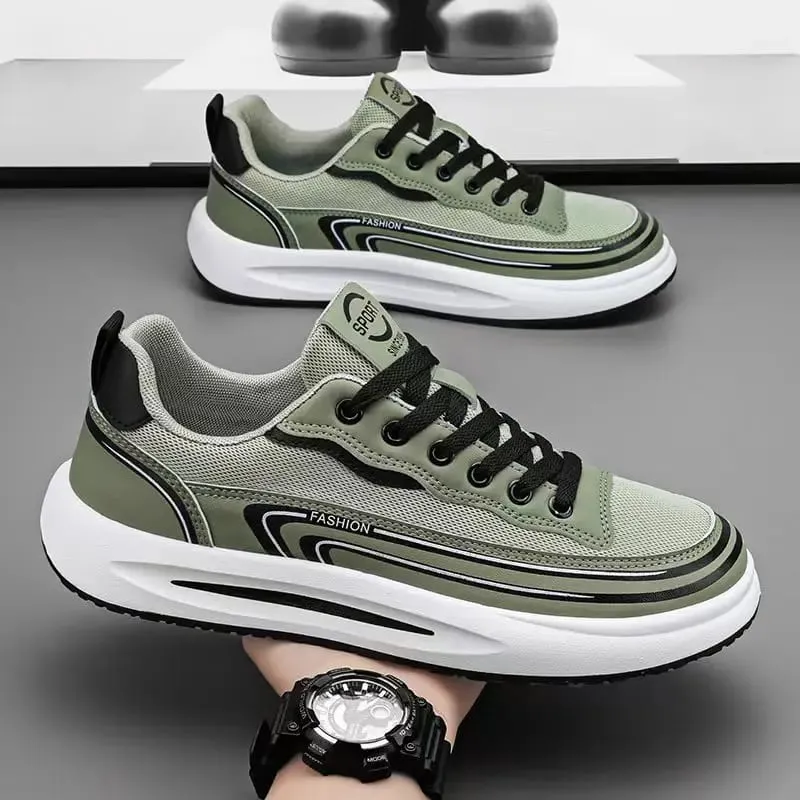 Mens Casual Sport Shoes Loafers Summer Breathable Mesh Tennis Sneakers Outdoor Non‑Slip Lightweight Running Shoes Zapatos Hombre — image 3