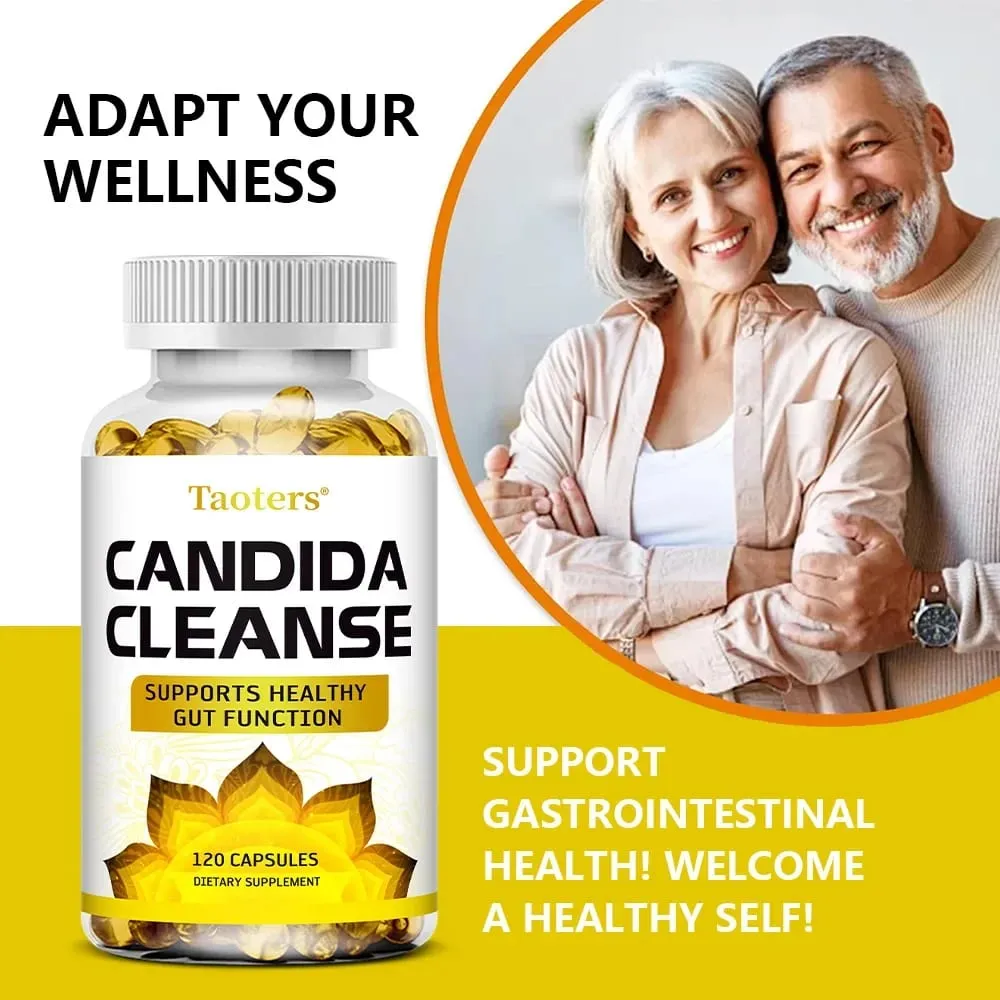 Candida Cleanse - Limpeza do Fígado Desintoxicante Apoia a Saúde Intestinal Limpeza do Cólon Aumentando a Energia 120 Cápsulas — image 6