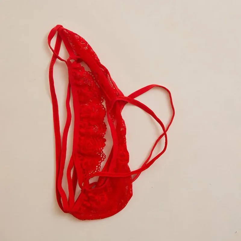 Homens sexy g-string roupa interior sexy toy masculino transparente para lingerie renda femboy bulge bolsa cintura baixa tanga calcinha masculina de verão — image 3