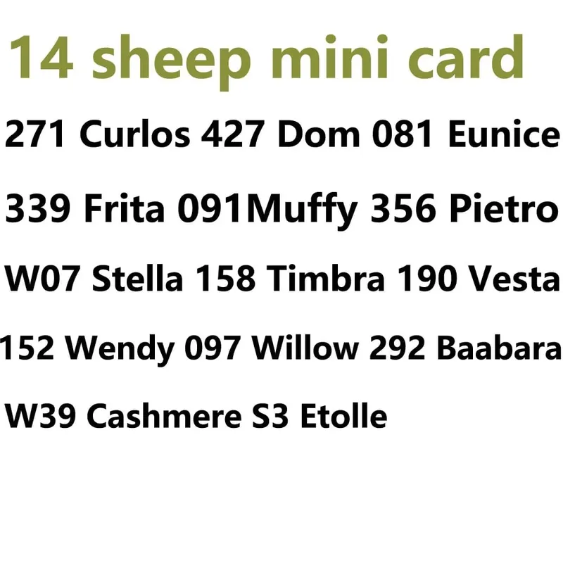 Tarjeta de enlace serie 1 a serie 5 Sanrio S1 a S6 tarjeta NTAG215 NFC Impresión de tarjeta animal trabajo para interruptor NS