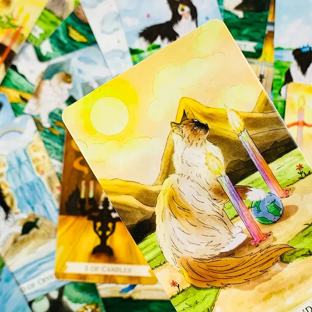 New Tarot Cards A 78-Cards English Version Of The Predictive Divination Card Game Family Gathering Card Game Spiritual Guidance — image 5