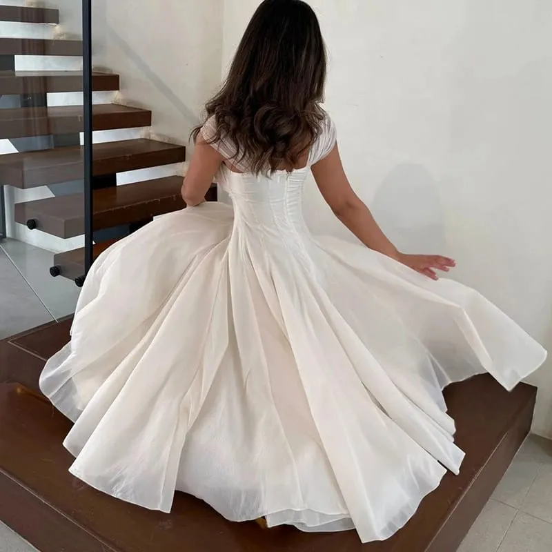 Women Fashion Backless High Waisted Ball Dress Elegant Christmas Party Long Dresses 2025 Sexy Square Neck Sleeveless Mesh Dress — image 4