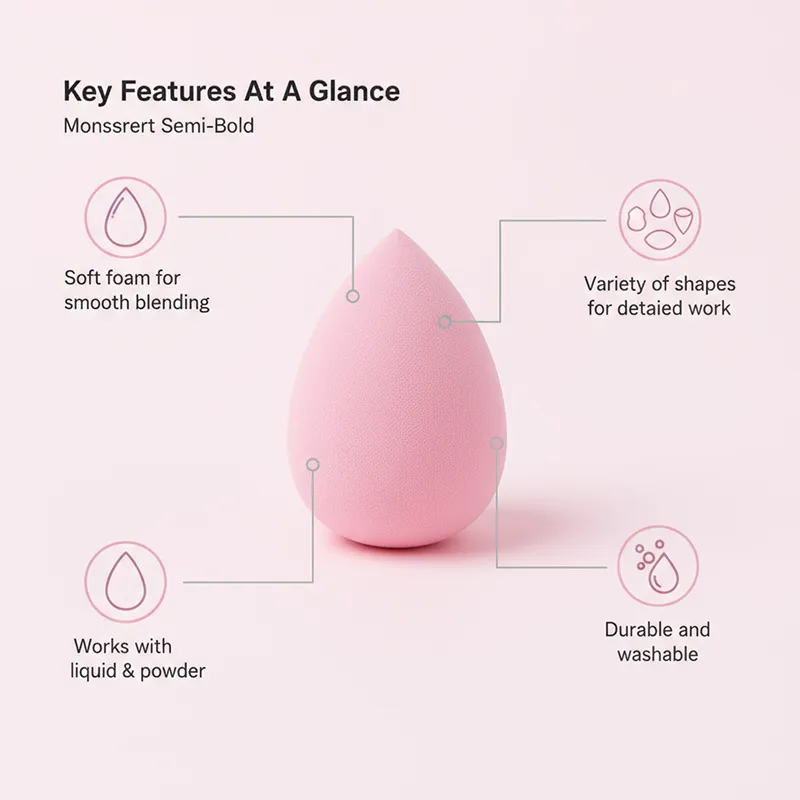 14Pcs Women's Makeup Sponge Set Cosmetic Blender Beauty Egg Foundation Puff Powder Puffs Make up Accessories for Beauty Tools — image 3
