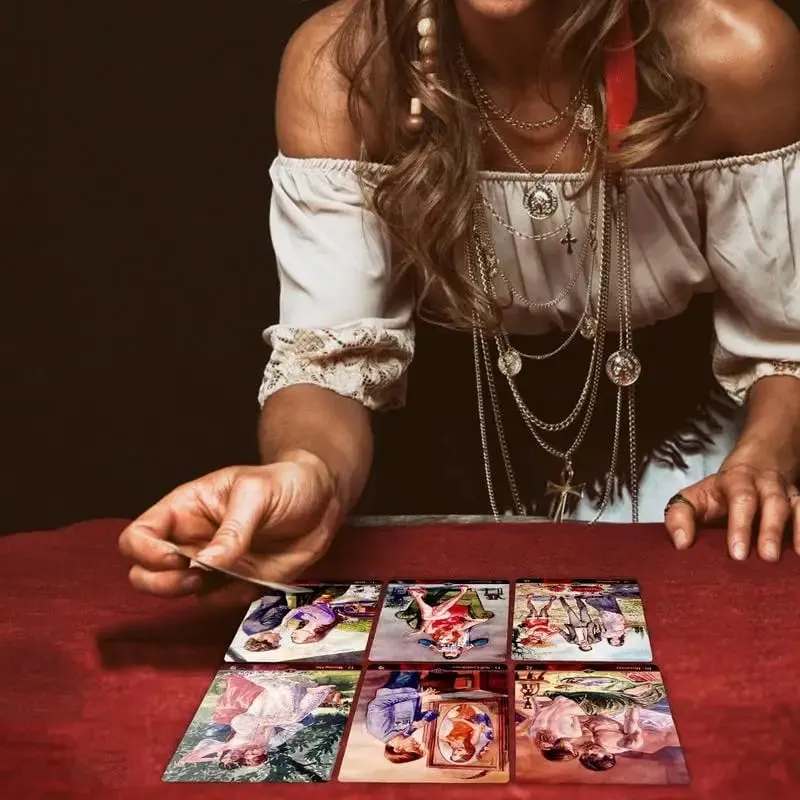 New Tarot Cards Oracles Deck Mysterious Divination Sexual Magic Tarot Deck House Party Cards Game Board Game Tarots — image 3