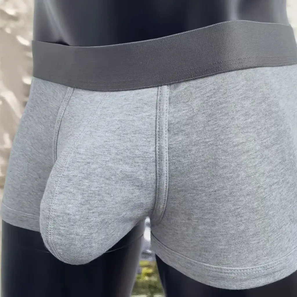 2026 Men's Cotton Boxer Briefs with Large Pockets Comfortable Sexy Underpants for Men Hot-Selling Breathable Innerwear