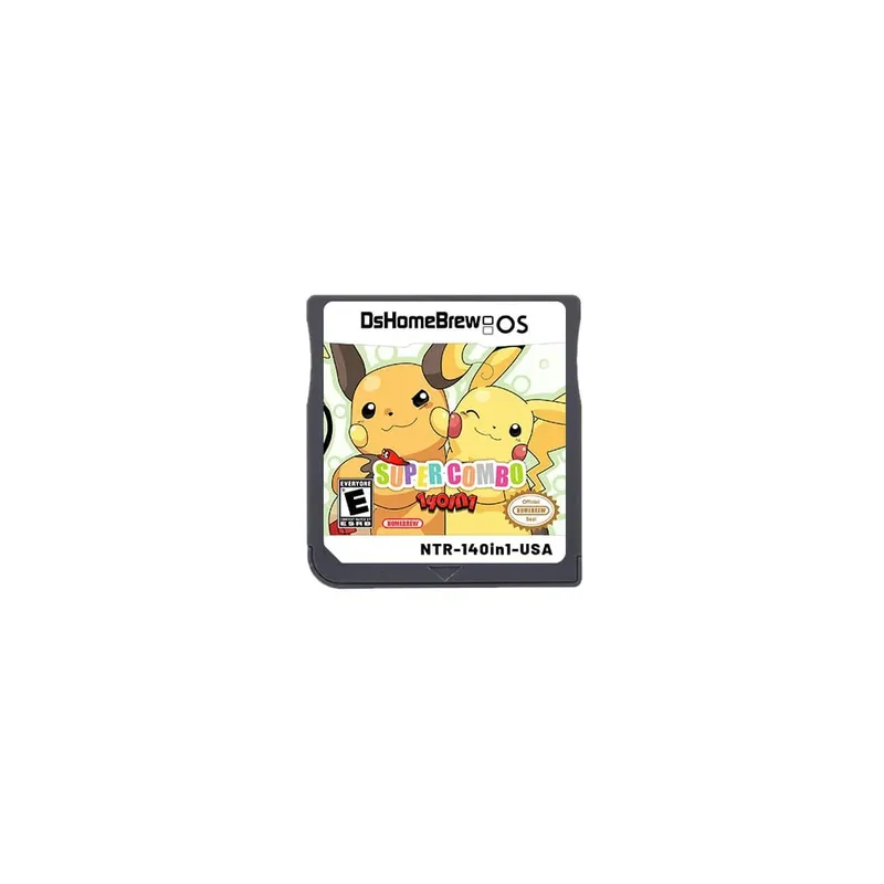 Anime Pokemon Series NDS Game Cartridge Video Game Console Moemon Silver Yellow KAIZO MoonBlack2 Hobby Collection Gifts Toys — image 17