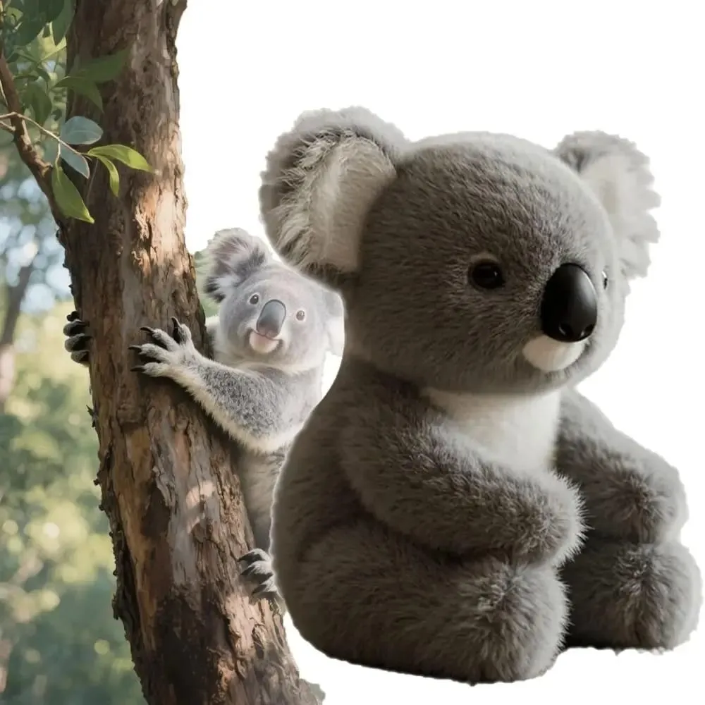 Soft Koaly Plush Toy Cute Mimics Natural Movement Stuffed Animals Plush Emotional Support Stuffed Toys for Emotional Support — image 4