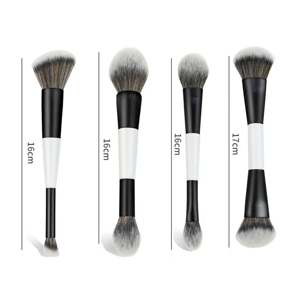 Dual-Ended F4 Contour Face Brush High Coverage Multi-purpose Eyeshadow Concealer Brushes Cosmetic Beauty Powder Blush Brush — image 6