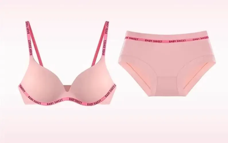 Trendy Dopamine Multicolor Seamless Bra Panty Set Sexy Push Up Small Bust Lift Wireless Soft Support Daily Party Plus Size 32-38 — image 13