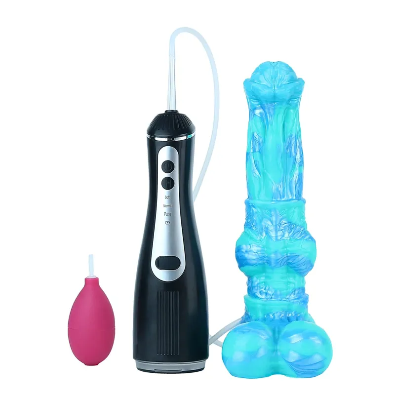Silicone Electric Squirting Fantasy Dildos με βεντούζα Μασάζ προστάτη εκσπερμάτωσης πέους σεξουαλικά παιχνίδια για γυναίκες άνδρες — image 34
