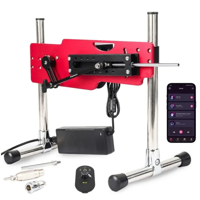 2026 New Mute APP Control Sex Machine for Sex Life Love Machine with Vac-u-Lock Dildo Attachments Adult Sex Toy 120W