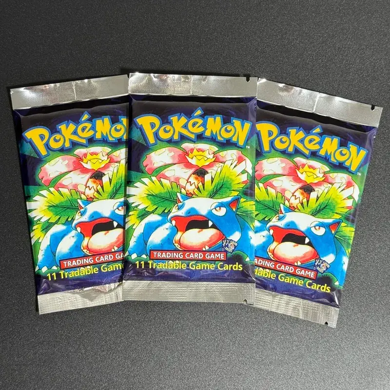 Whole pack PKM 1st Edition Booster Pack PTCG Proxy Cards for Base Set Pack Charizard Blastoise Venusaur TCG Cards 11pcs/Pack Toy — image 17