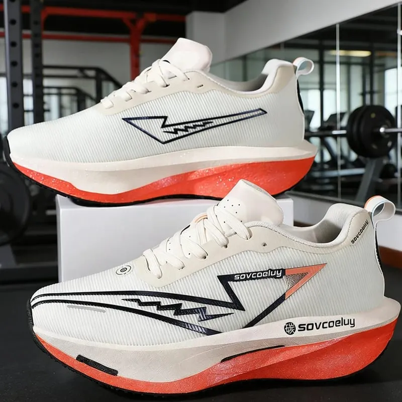 Running Shoes Carbon Board Sports Marathon Men Breathable Lightweight Women's Comfy Athletic Antiskid Sneakers Casual 2026 New — image 1