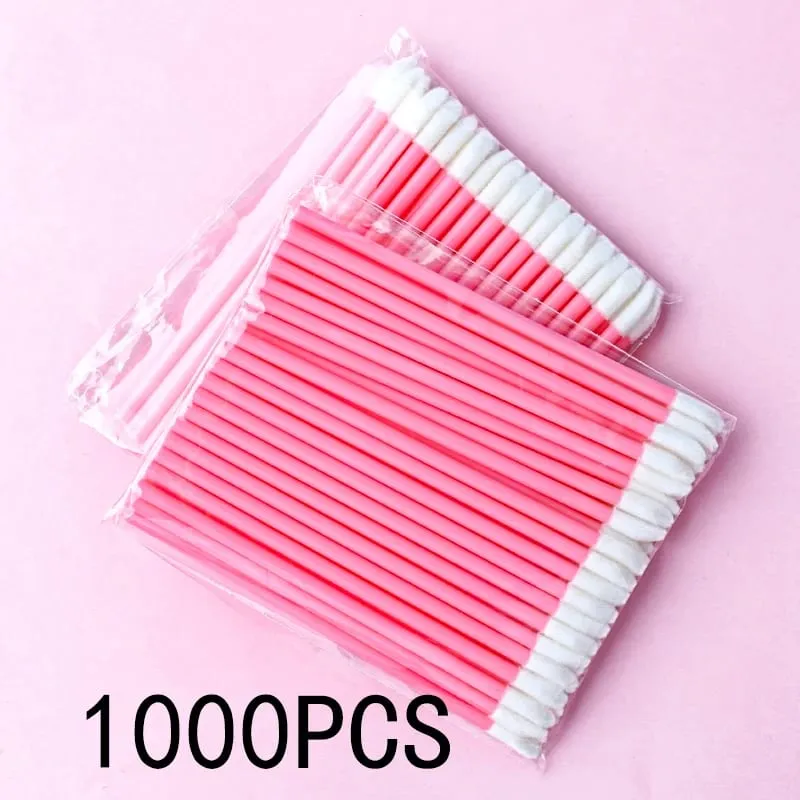 50/500/1000Pcs Wholesale Lip Brushes Makeup Brush Eyelashes Extension Lip Gloss Applicator Lipstick Wands Set Cosmetic Make Up — image 14