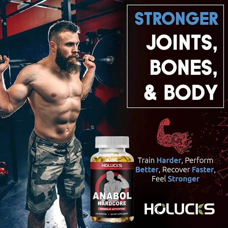 Anabol Hardcore Supplement Muscle Growth for Men To Build Lean Dense High Performance Enhancing Support Overall Health — image 6