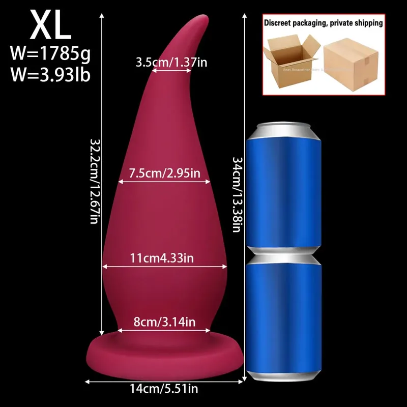 66cm Super Mahaba Malaki Anal Plug Malaking Makapal Butt Plugs Pagsasanay Anal Dilator Laruang Prostate Massager Pang-adultong Anal Sex Toy Para sa mga Babae Lalaki — image 21