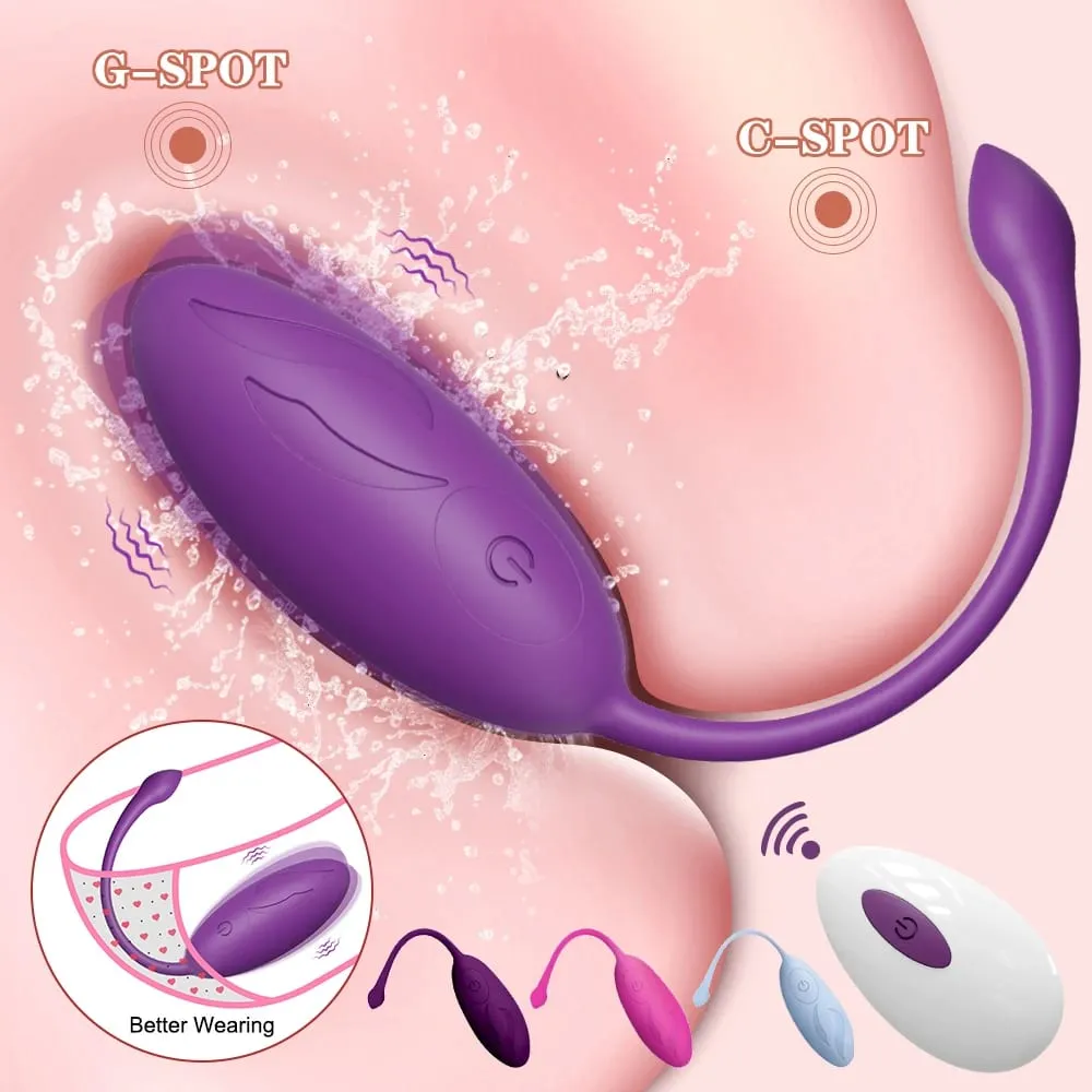 Remote Control Bullet Vibrator Sex Toys for Women Adults G-Spot Simulator Vaginal Ball Anal Plug Vibrating Love Egg Masturbator — image 2