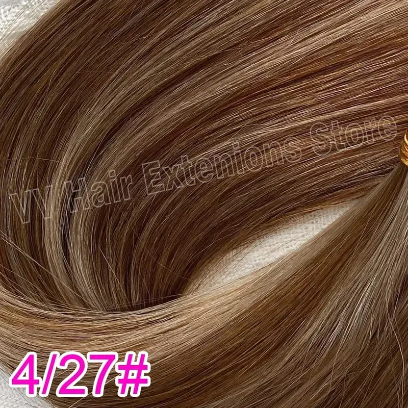 Full Shine Tape In 100% Remy Human Hair Straight Double Sided Blonde Comfortable Silky Natural Tape Ins For Women — image 26