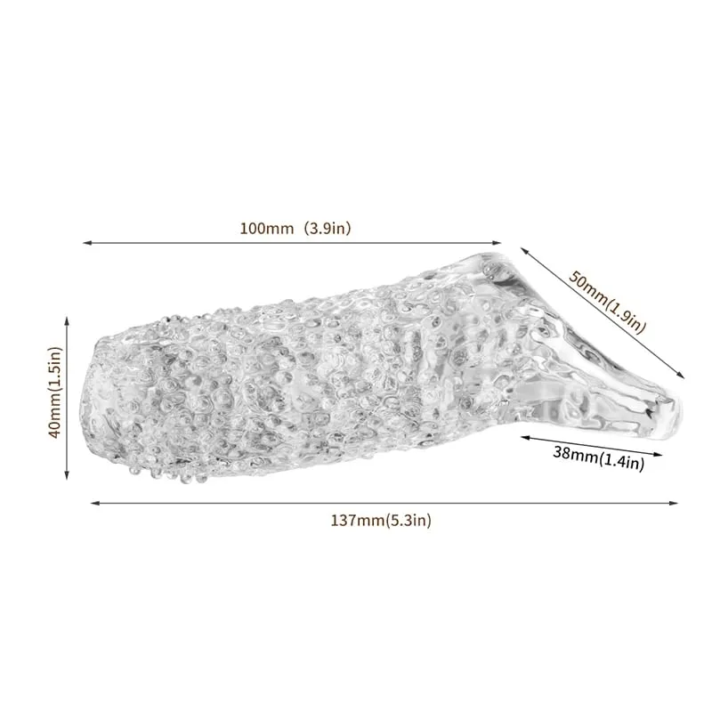 Silicone Penis Cock Rings Reusable Men Penis Sleeve Delay Ejaculation Penis Magnify Condoms Dick Sleeve Enlargement Sex Toys 18+ — image 14