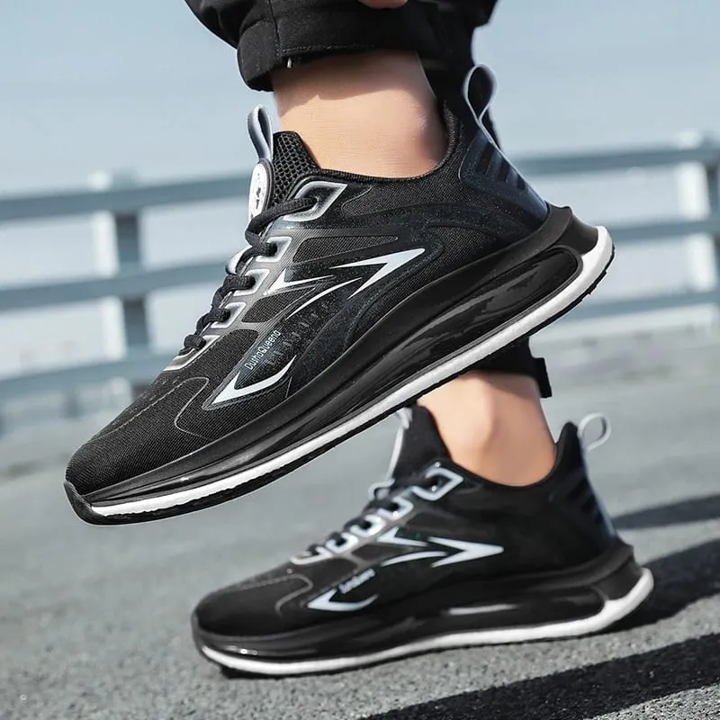 Outdoor Sneakers Couple Breathable Anti Slip Cushioning Road Running Shoes Men Jogging Sport Shoes Lightweight Mens Casual Shoes — image 6