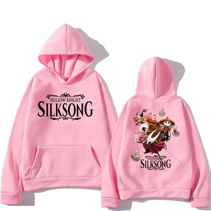 Hollow Knight Silksong Hot Game Hoodies Long Sleeve Fashion Casual Pullovers High Street Women Men Sweatshirt Fashion Streetwear — image 18