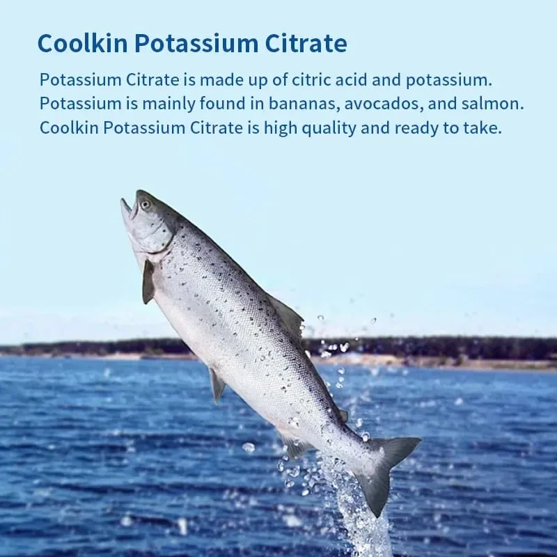 Natural Potassium Citrate - Supports Electrolyte Balance and Normal PH Non-GMO and Gluten-free Absorbable Potassium Supplement — image 5
