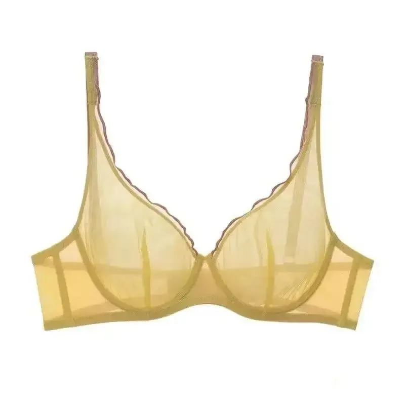 New Arrival Ladies Full Cup Bra Set Ultra Thin Minimizer Sexy Support Anti-Sagging Side Slim ABCD Everyday Comfort Lingerie Set — image 21