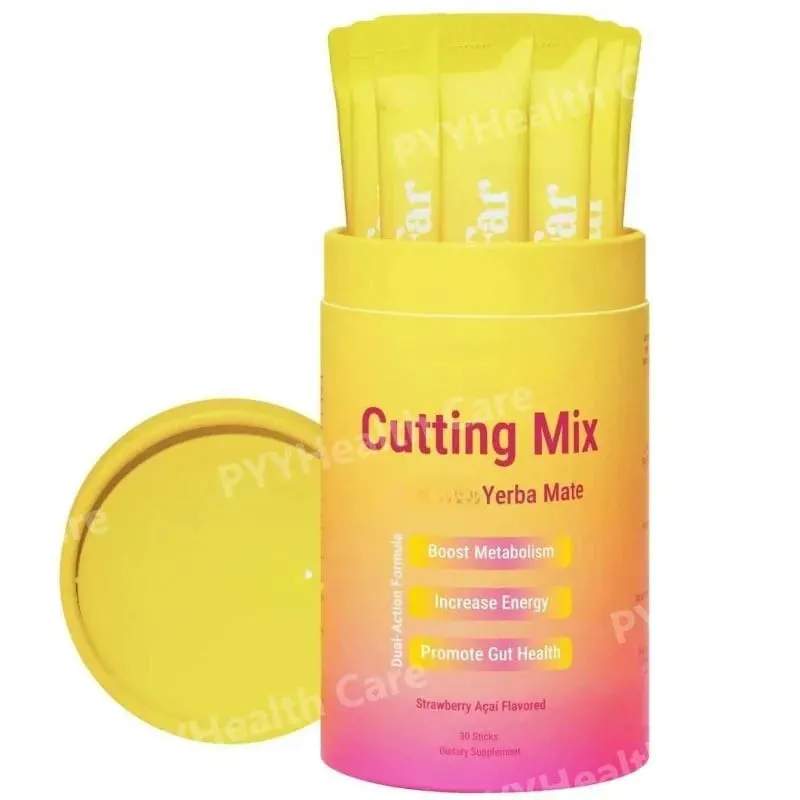Cutting Drink Mix Yerba Mate & Magnesium Strawberry Flavor – 30 Servings — image 5