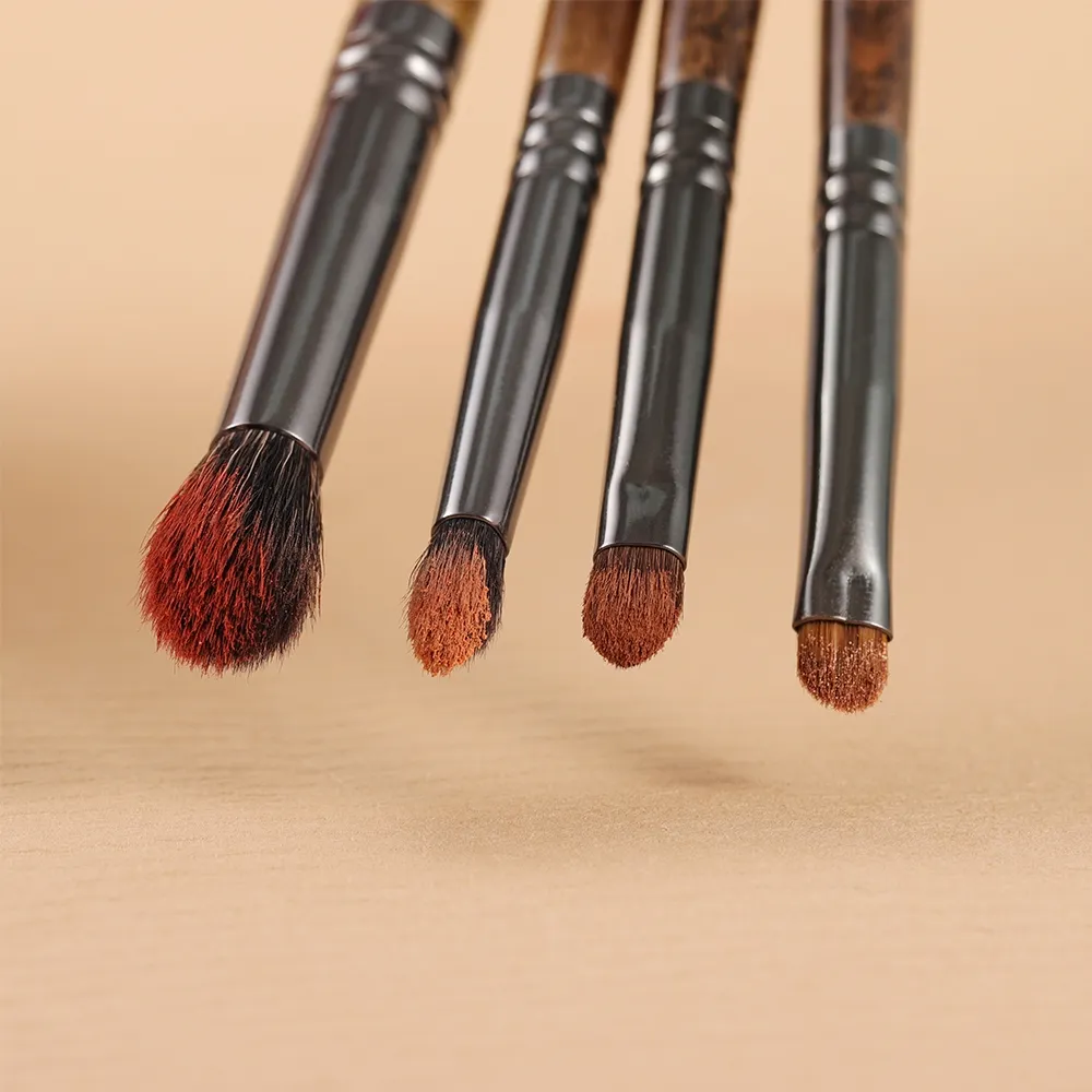 OVW 4PCS Eye Makeup Brushes Details Brushes for Precision Application Beauty Cosmetic Tools Set — image 4