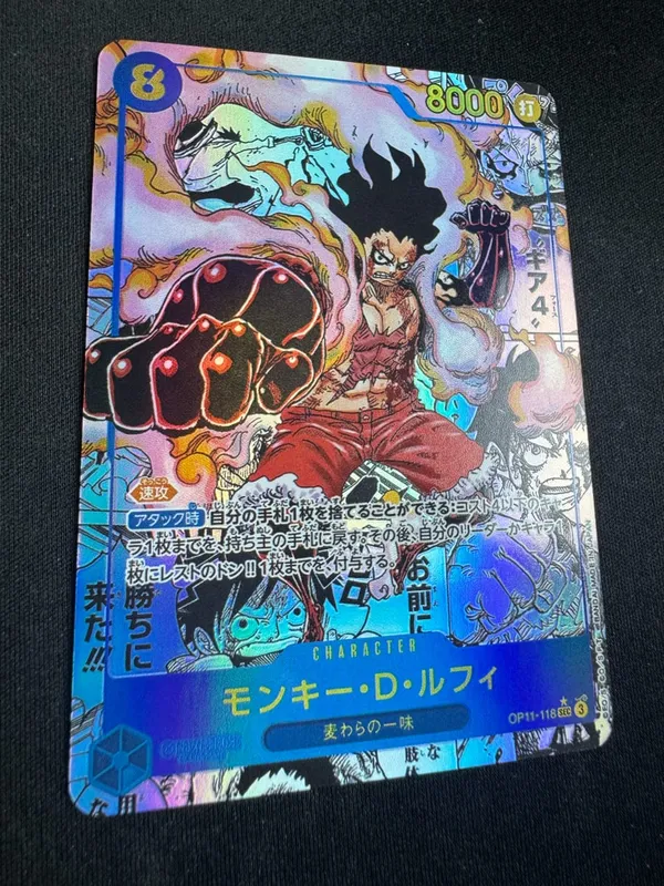 ONE PIECE Roronoa Zoro Monkey D. Luffy DIY Hjemmelavet samlingskort engelsk japansk version Legetøj Julefødselsdagsgave — image 25