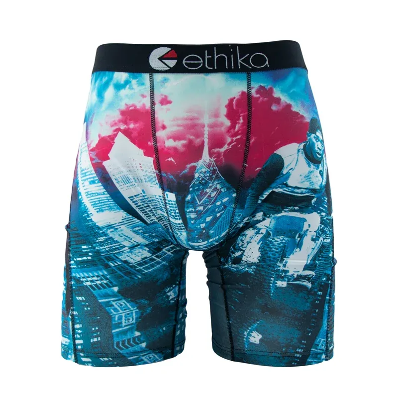 Roupa interior masculina boxers 1 pçs sexy respirável malha virilha homem cuecas de natação plus size calcinha boxers masculinos 3256809681521194