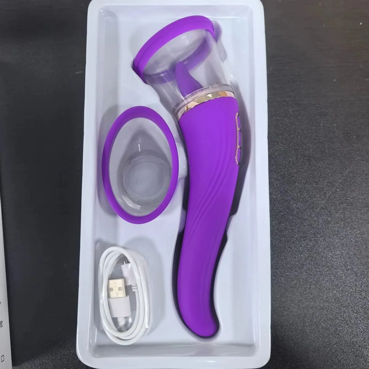 Língua lambendo com sucção g ponto vibrador 3 em 1 brinquedos sexuais para mulheres poderoso clitoral mamilo oral otário estimulação massageador — image 6