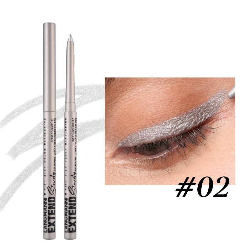 Waterproof and Sweat Resistant Eyeliner Pen Durable Easy to Color Fast Drying and Smooth Texture Creates Perfect Eye Makeup — image 8