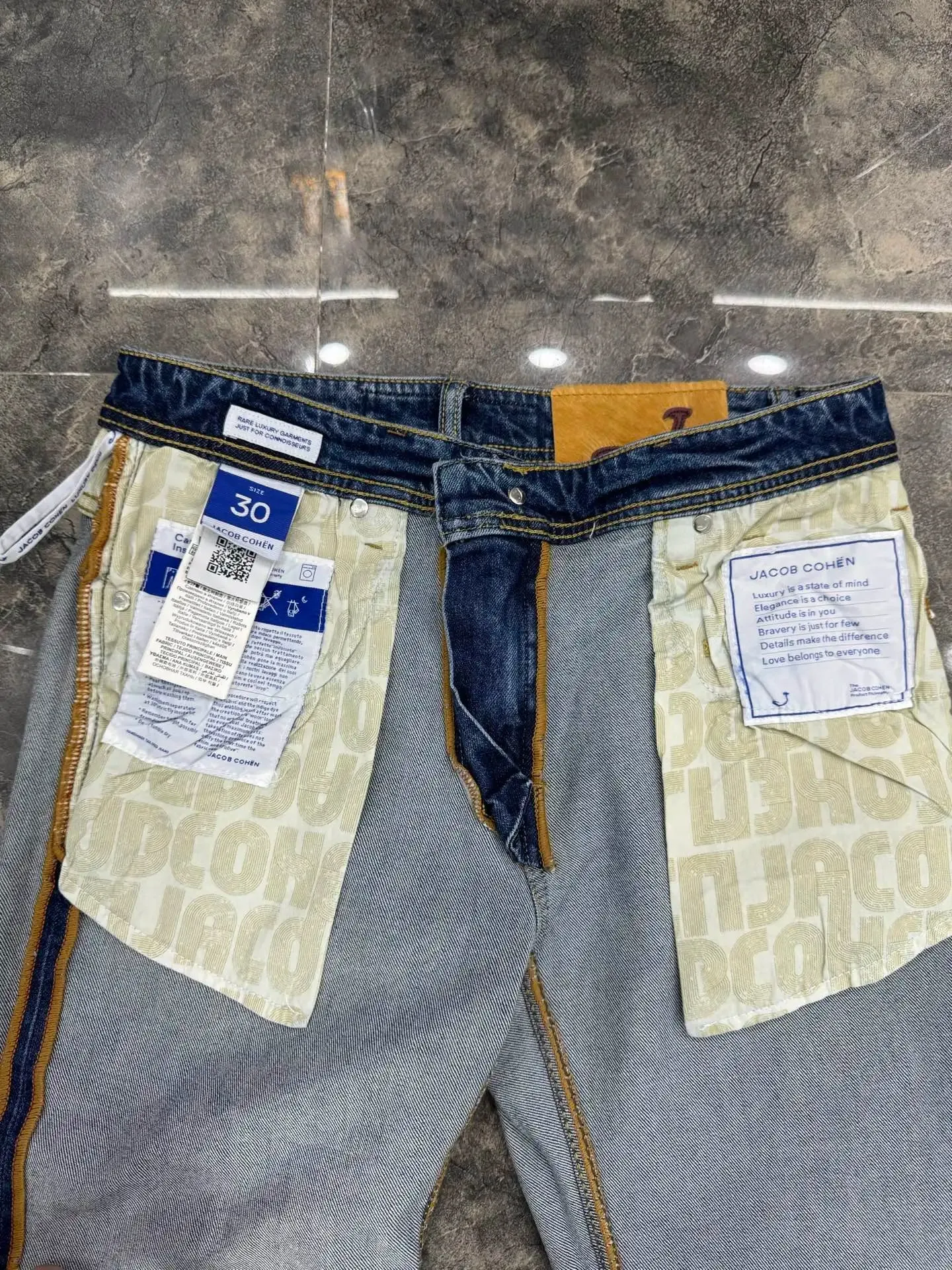 Jeans Thin Cotton Men 2026 Spring Summer new fashion zipper embroidery comfortable straight Big size 29-40 Pants — image 6