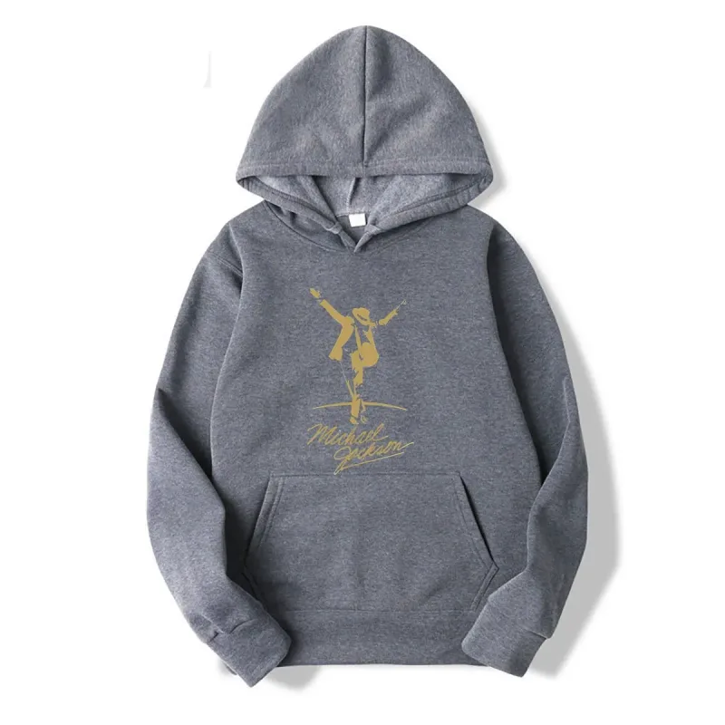 Moletons masculinos Michael Jackson Gold — image 13
