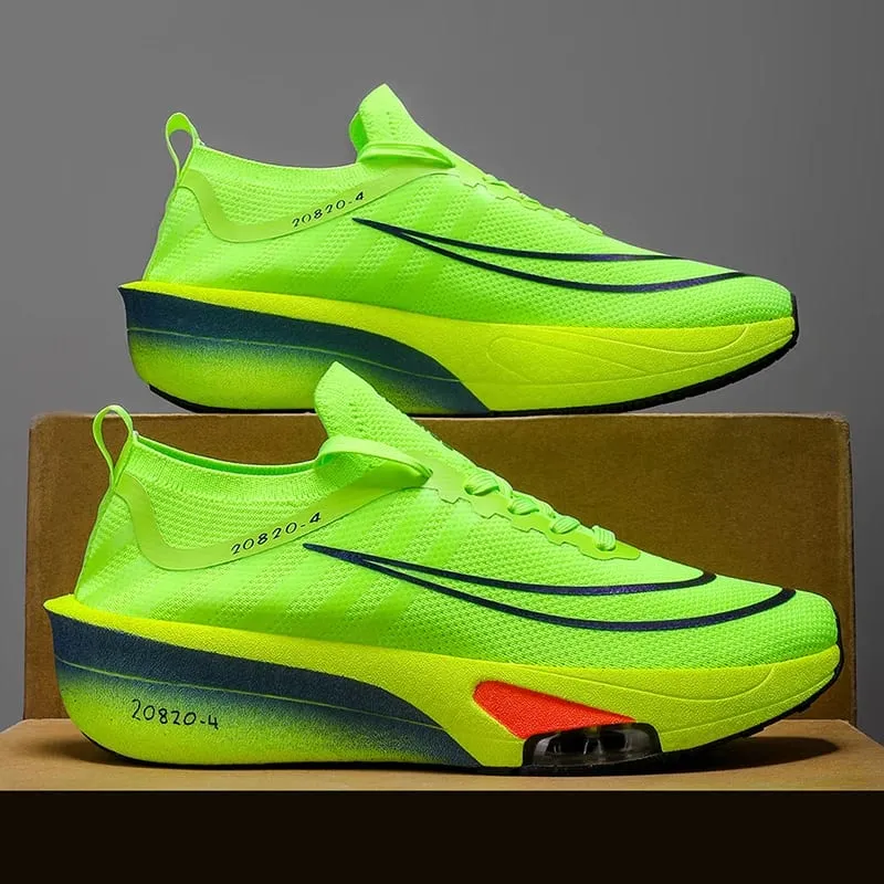 Men's Casual Sports Running Shoes - Lightweight Cushioning Sneakers with Breathable Toe Design and Non-Slip Sole - Suitable for Gym Jogging and Everyday Wear - All-Season Performance Shoes with a Dynamic Appearance Stable Fit Lace-Up Design — image 4