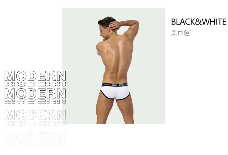 0850 Herr Sexiga Underkläder Trosor Herr Bomull Bekväma Andas Trosor Partihandel Man Kalsonger Cueca Herr Underbyxor — image 7